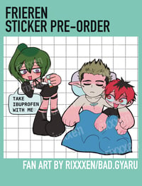 Image of [PRE-ORDER] frieren stickers