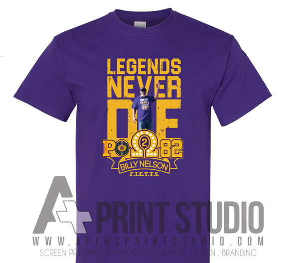 Image of LEGENDS NEVER DIE- Dri-Fit