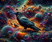 All Crows Go To Heaven Art Print