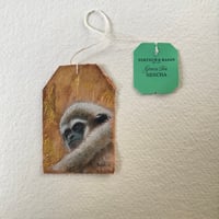 Gibbon Miniature Teabag Portrait