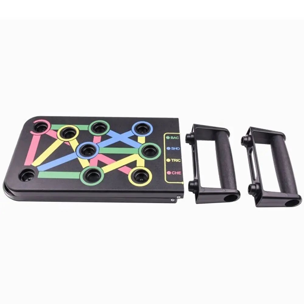 Multi-Function 14 in 1 Push Up Board Adjustable Foldable Pushup Fitness Stand Chest Muscle Building