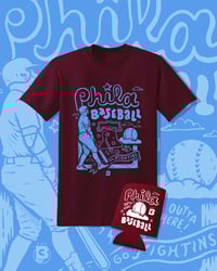 Image 4 of Phila Baseball tee