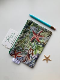 Image 2 of Starfish and Seaweed Pencil Case