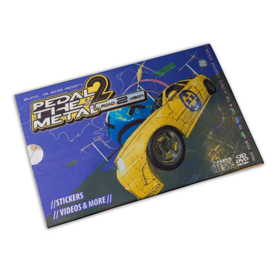 Image of Pedal 2 The Metal - Sticker Pack & QR DVD