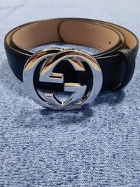 Image 7 of Gucci Belt GG Black 2024
