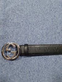 Image 9 of Gucci Belt GG Black 2024