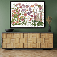 Image 3 of Cottage Garden- original artwork 