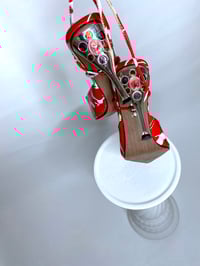 Image 4 of 🎀 ANGEL CAPSULE 🎀 VINTAGE BABYDOLL CLOWN PRINT & CHARMS MULES