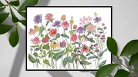 Image 2 of Goldfinch Garden-original artwork