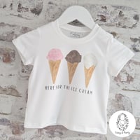 T-SHIRT: Here For The Ice Cream