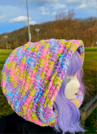 Image 2 of Tiktok Hooded Cowl - Sour Brite 