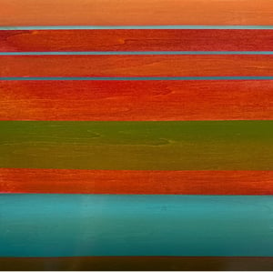 Lake Travis Sunset by Rebecca Bennett - Original Painting