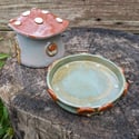 Mushroom Hut Incense Burner