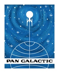 Image 2 of Pan Galactic Star Trek Pan Am Print