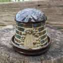 Blue Brick Cottage Incense Burner