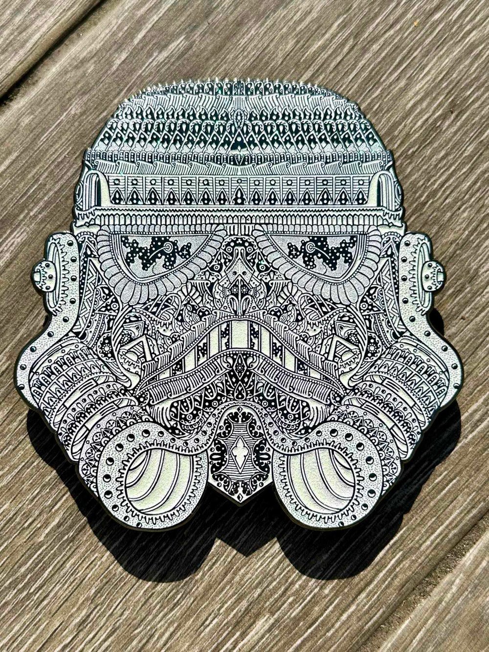 Ornate stormtrooper pin