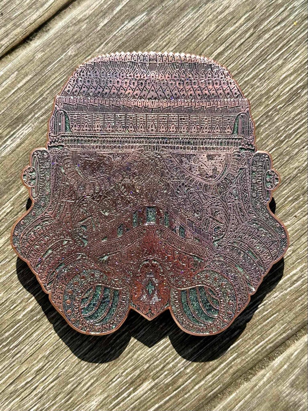 Ornate stormtrooper pin