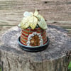 Leafy Red Brick Cottage Incense Burner