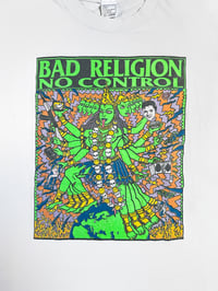 Image 4 of *Rare* Bad Religion 1990 ‘No Control’ White T-Shirt