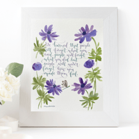 Image 1 of Maya Angelou Quote- original artwork 