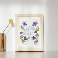 Image 2 of Maya Angelou Quote- original artwork 