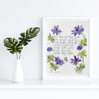 Image 4 of Maya Angelou Quote- original artwork 