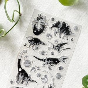 Image of Cosmic Dino sticker sheet