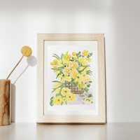 Image 2 of Sunny Blooms- original artwork 