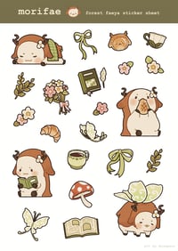 Forest Faeya sticker sheet