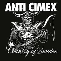 ANTI CIMEX - "ABSOLUT COUNTRY OF SWEDEN" Lp (WHITE W/ RED SPLATTER VINYL)