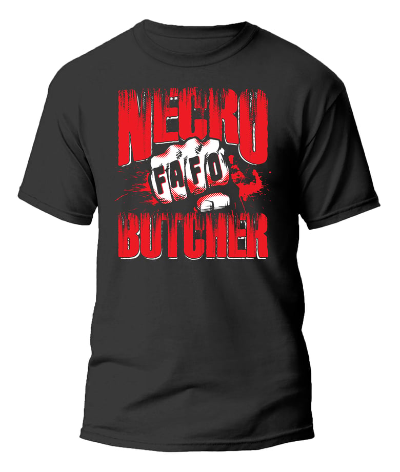 Image of Necrobutcher Fundraiser Shirt 2