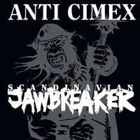 ANTI CIMEX - "SCANDINAVIAN JAWBREAKER" Lp (CLEAR W/ BLACK SPLATTER VINYL)