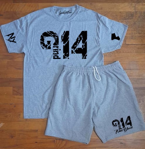 Image of EXCLUSIVE GRIND ONE FOUR NY SHORT SET