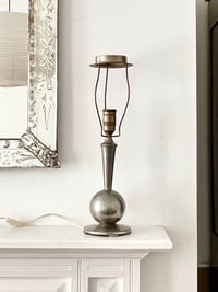 Image 1 of Swedish Table Lamp with Engraved Decoration, 1932