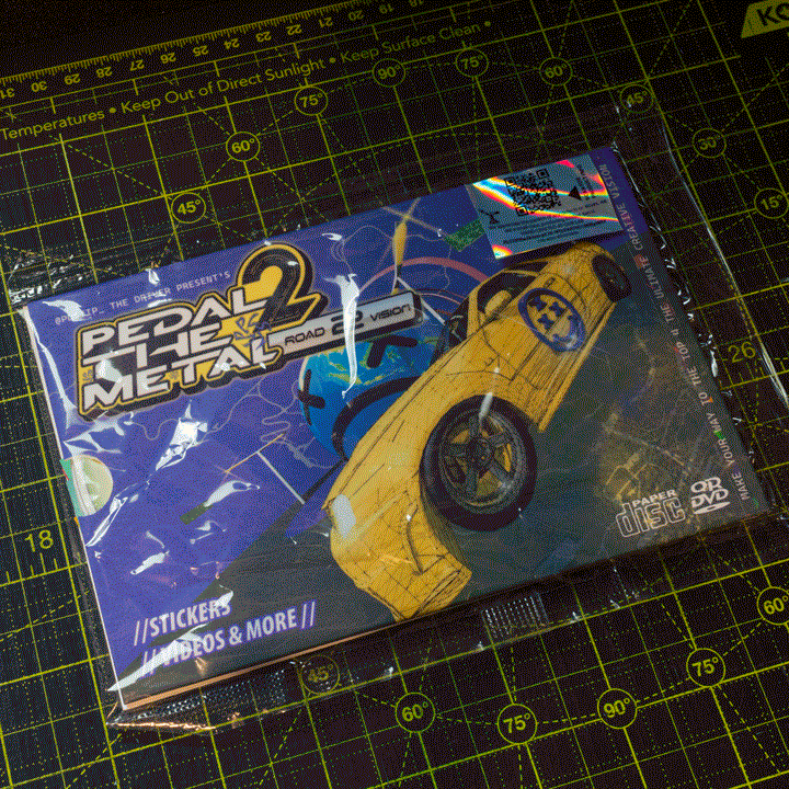 Image of Pedal 2 The Metal - Sticker Pack & QR DVD