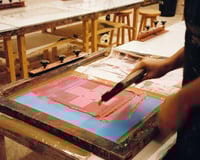 Image 2 of SILKSCREEN FLOWER / BRILLO