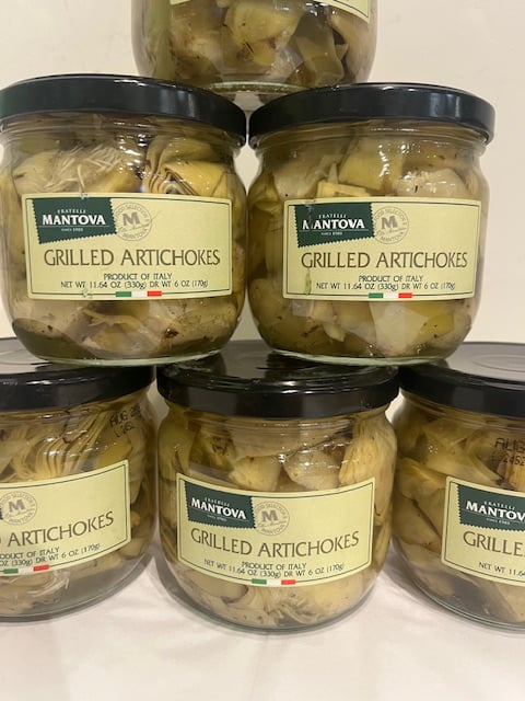 Mantova Grilled Artichokes (a product of Italy)