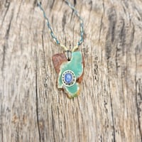 Image 3 of Chrysoprase Sapphire Cord