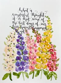 Image 1 of A Wonderful Thought- original artwork