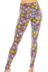 Image 4 of Leggings - Dog Party, Spirograph, or Blossom