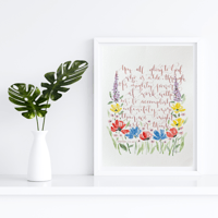 Image 4 of Ephesians 3:20- original artwork 