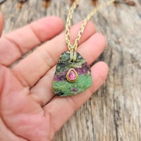 Image 2 of Ruby Zoisite Cord