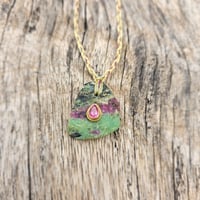 Image 3 of Ruby Zoisite Cord