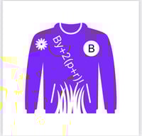 BY purple hoodie