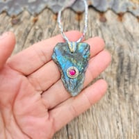 Image 2 of Labradorite Tourmaline Cord