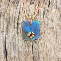 Image 1 of Labradodite Tourmaline Cord2