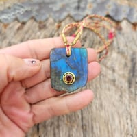 Image 3 of Labradodite Tourmaline Cord2