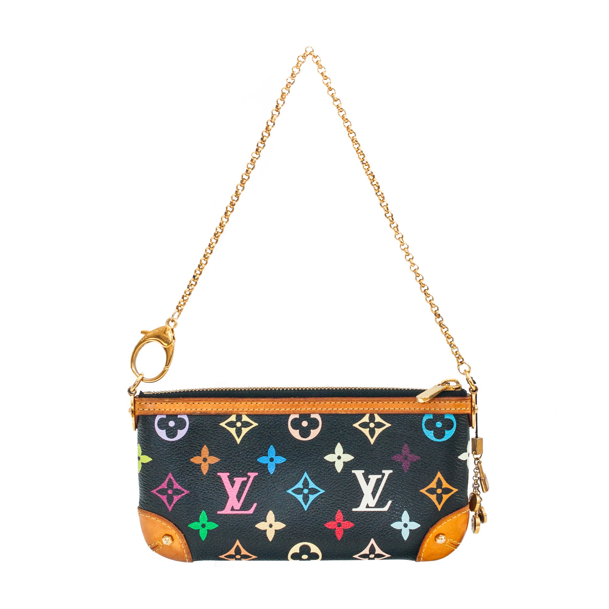 Image of Louis Vuitton Murakami Milla MM Multicolour Pochette Bag
