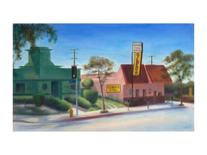 Image of Gilberts El Indio Oil Painting Print