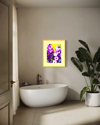 Image 3 of DID SOMEONE SAY PURPLE (24X18) 